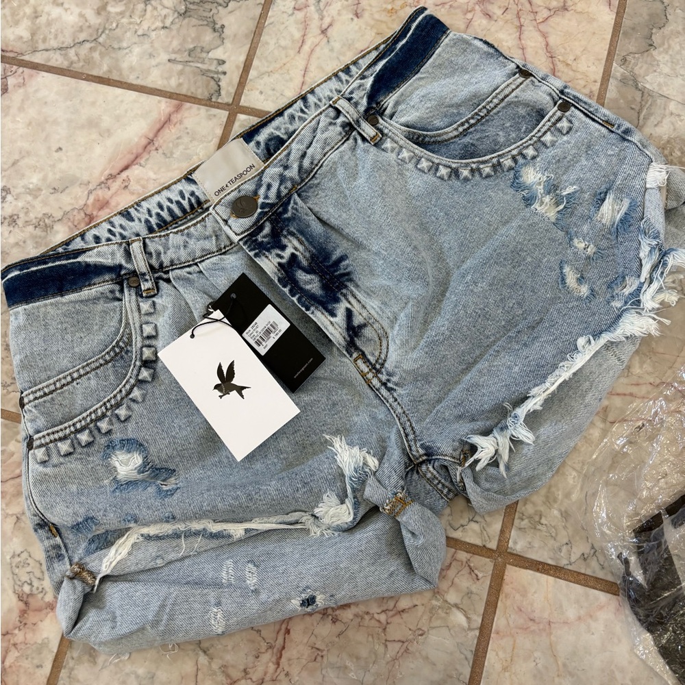 One Teaspoon Smiths Jean Shorts 30